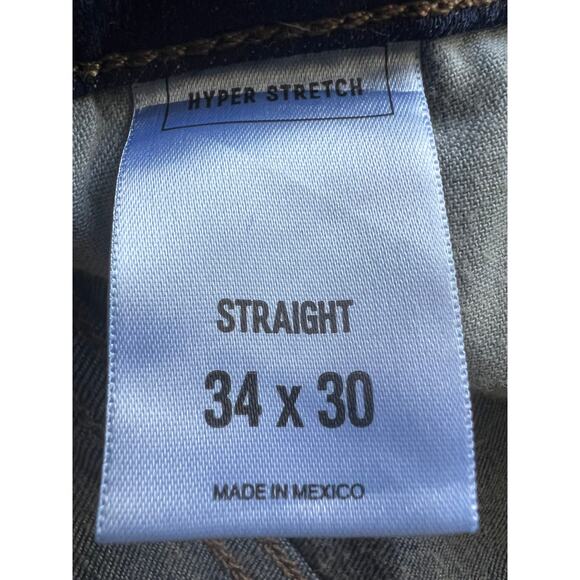 Men's Express Denim Straight 34x30 Jeans - Picture 15 of 16